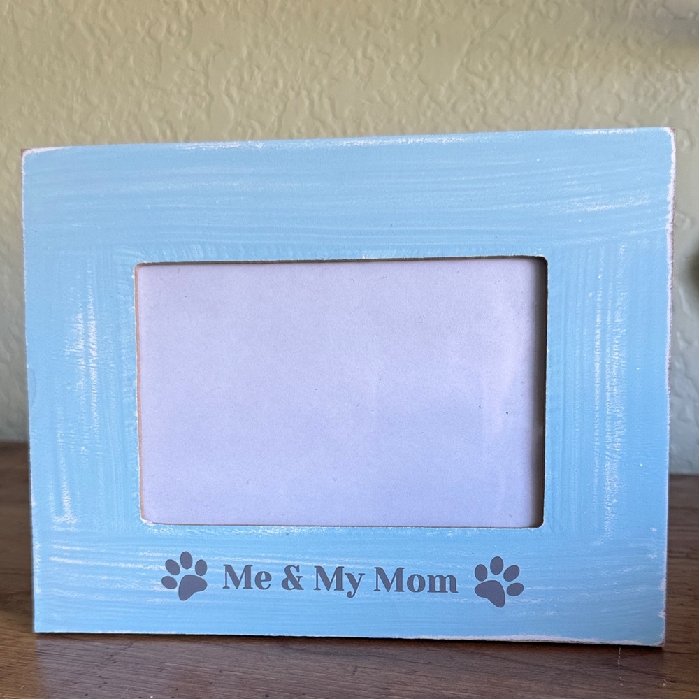 "Me & My Mom" Light Blue Photo Frame - Home Accents